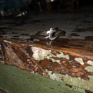 James Avery “T” ring.